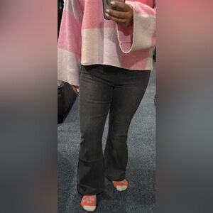 Gray Black Wash BellBottoms